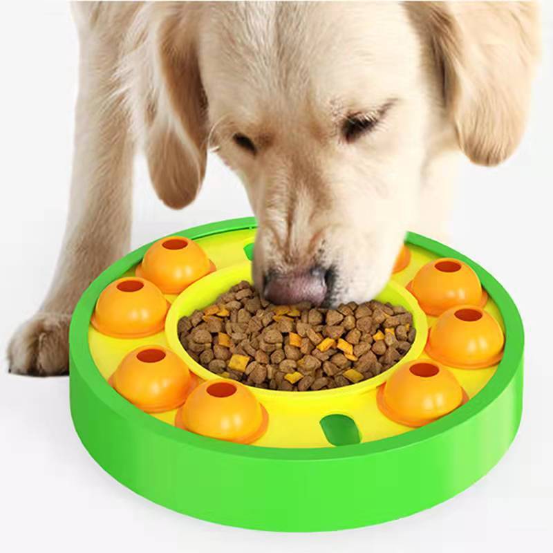 Interactive Slow Food Dispenser Nonslip Bowl - Houseware and Pet Store