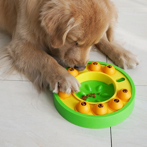 Interactive Slow Food Dispenser Nonslip Bowl - Houseware and Pet Store