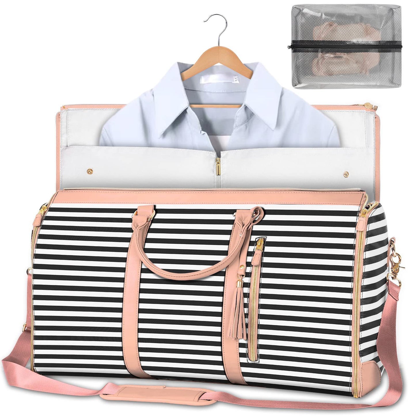 Foldable Large Capacity Travel Carryon Duffle/Weekender Bag - Houseware and Pet Store