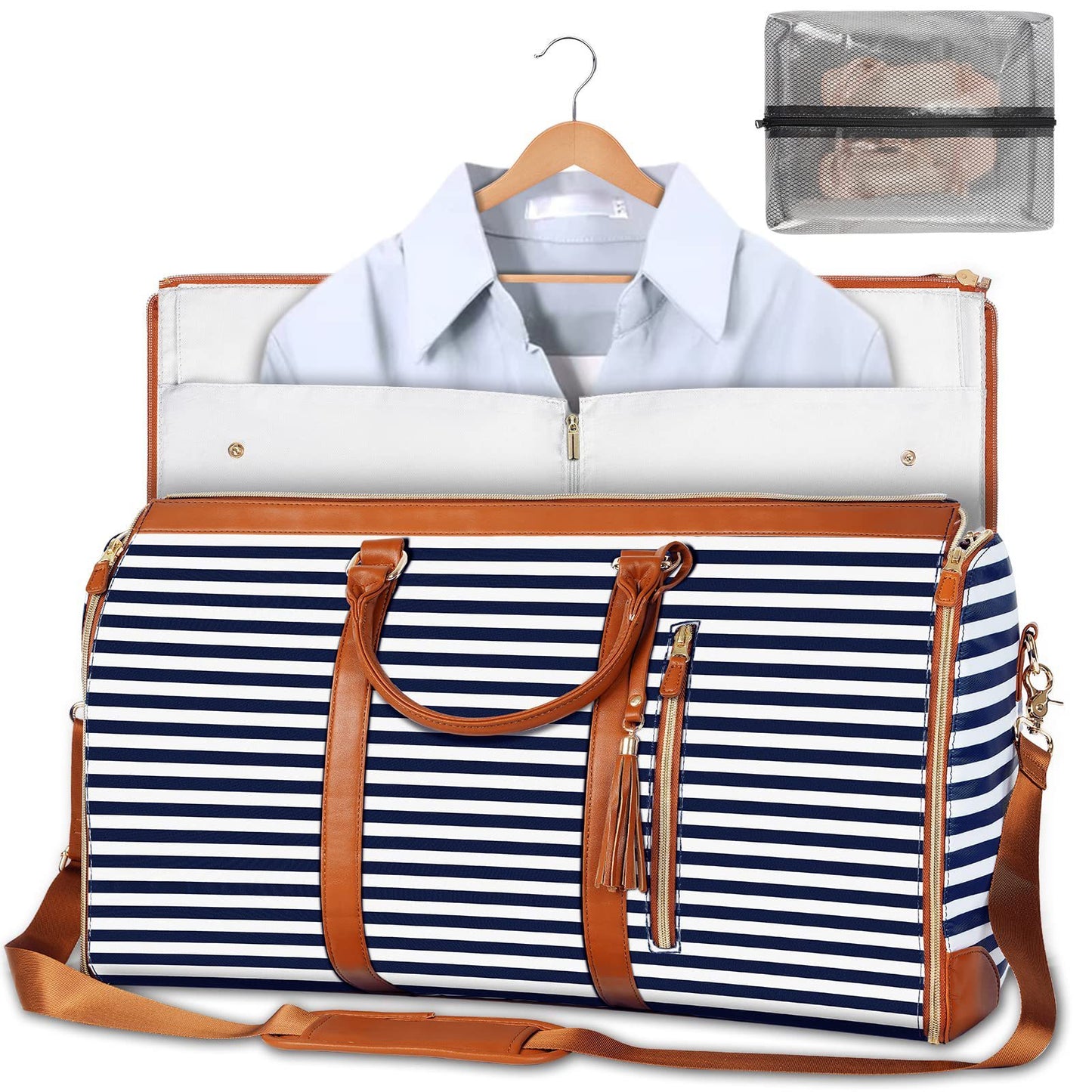Foldable Large Capacity Travel Carryon Duffle/Weekender Bag - Houseware and Pet Store