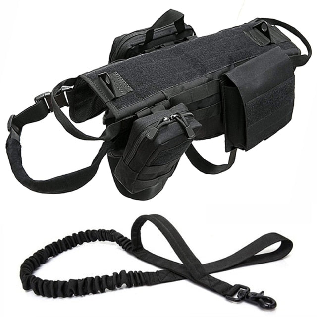 Tactical Military Dog Harness - Houseware and Pet Store