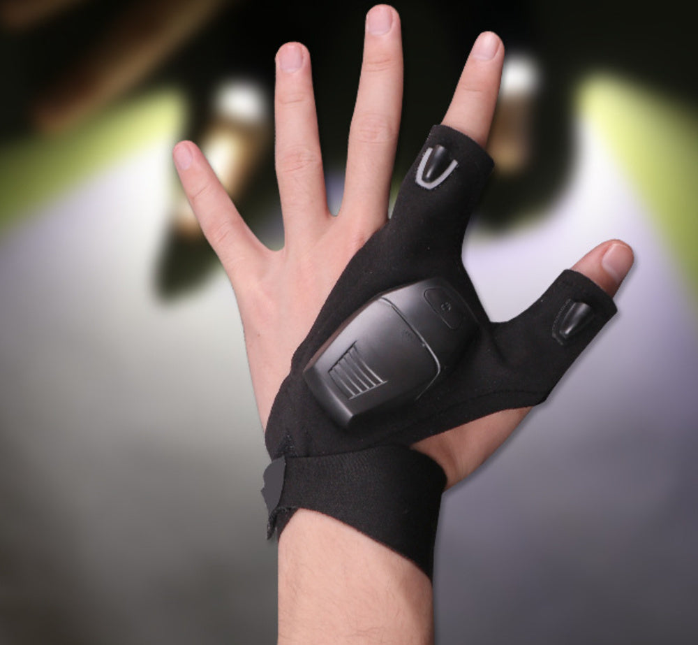 Ed night gloves with Light