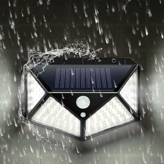 Waterproof LED Solar Wall Lamp PIR Motion Sensor Powered by Sunlight