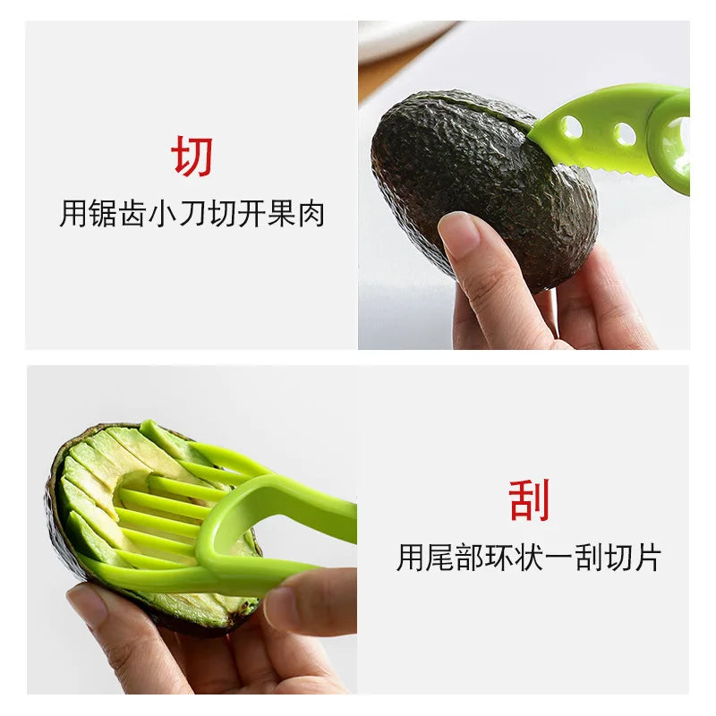 3 In 1 Avocado Slicer Kitchen Gadgets