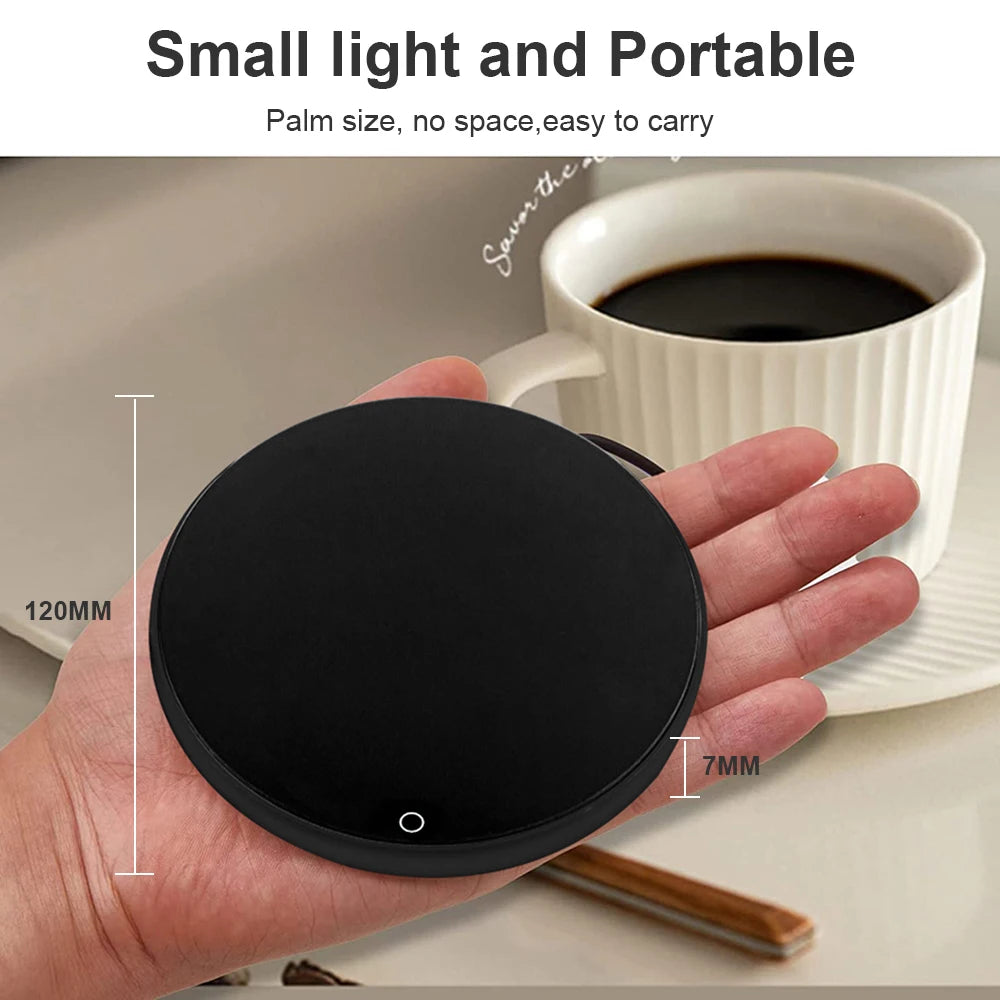 Coffee Cup Heater Mug Warmer USB Heating Pad Electic Milk Tea Water Thermostatic Coasters Cup Warmer For Home Office Desk DC 5V - Houseware and Pet Store
