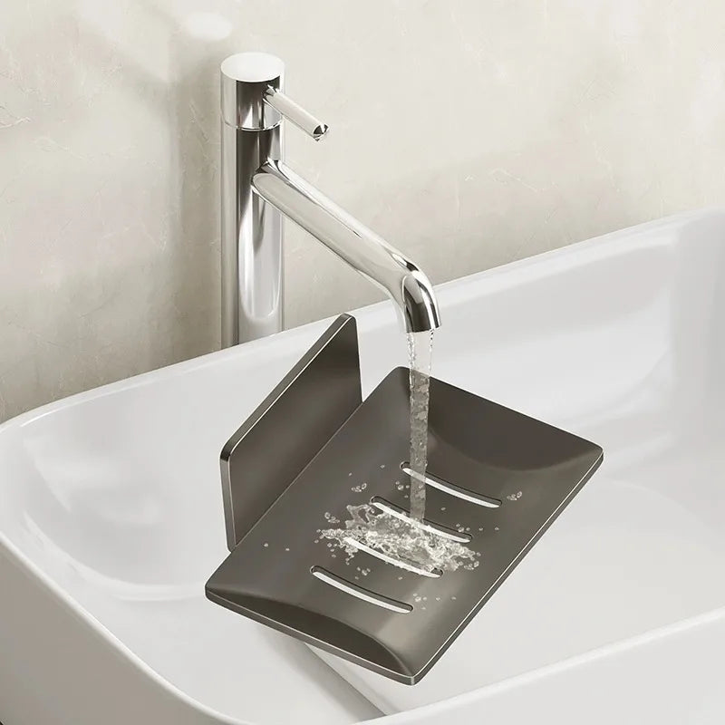 Soap/Sponge Dish Free-Standing Wall Mount Holder