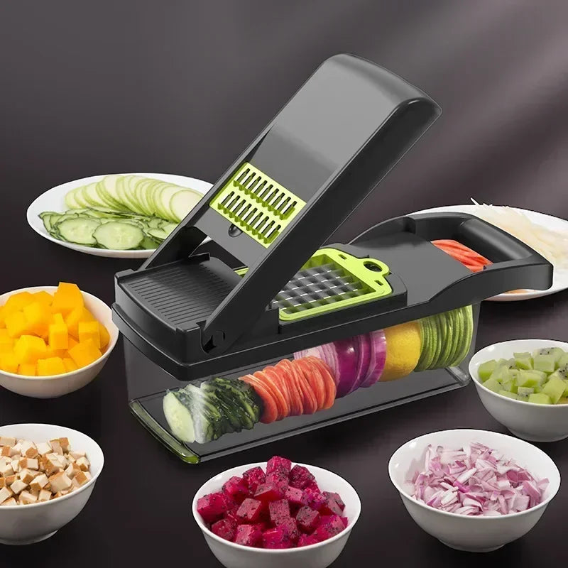 Multifunctional Vegetable and Fruit Chopper Slicer - Houseware and Pet Store