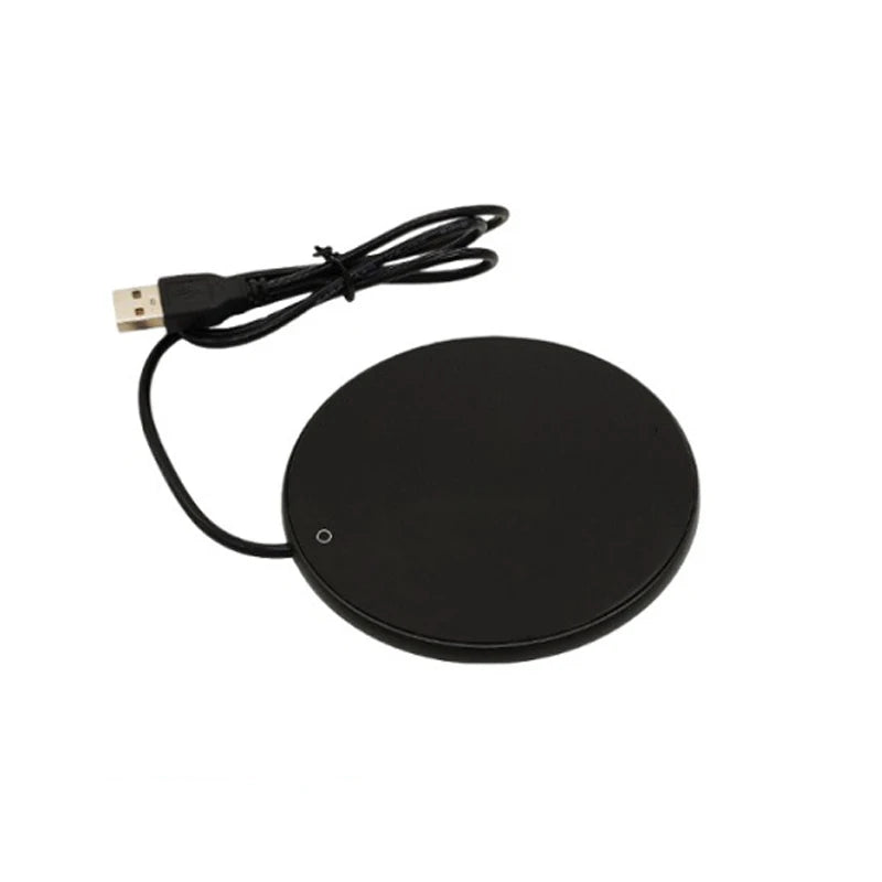 Coffee Cup Heater Mug Warmer USB Heating Pad Electic Milk Tea Water Thermostatic Coasters Cup Warmer For Home Office Desk DC 5V - Houseware and Pet Store