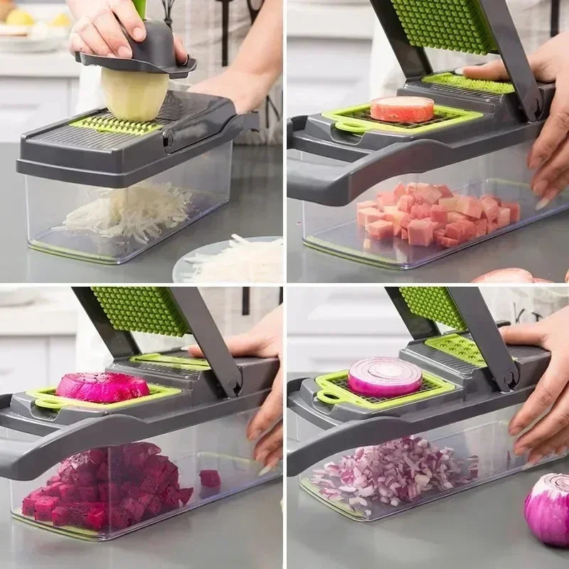 Multifunctional Vegetable and Fruit Chopper Slicer - Houseware and Pet Store