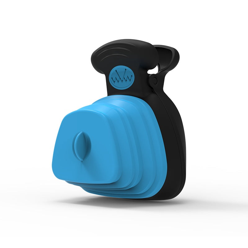 Touchless Foldable Poop Bag Scooper and Dispenser